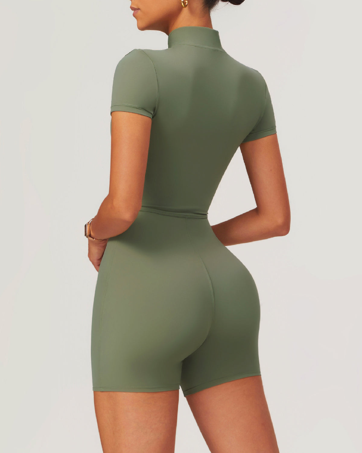 Enterizo Short Zipper