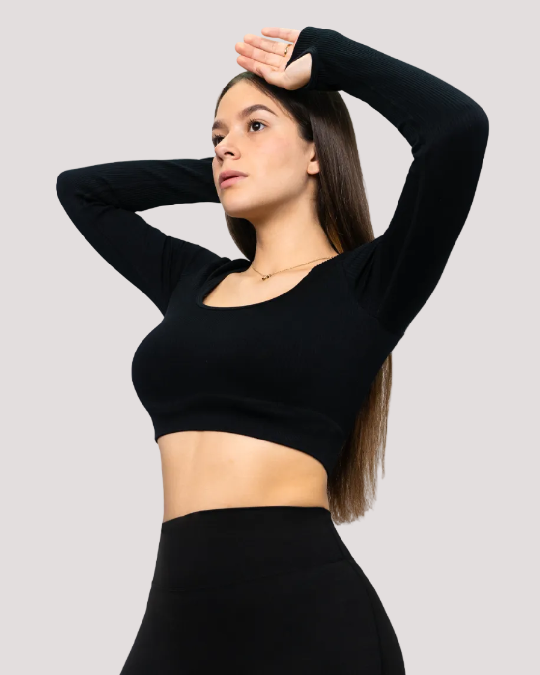 Top Manga Larga RIB
