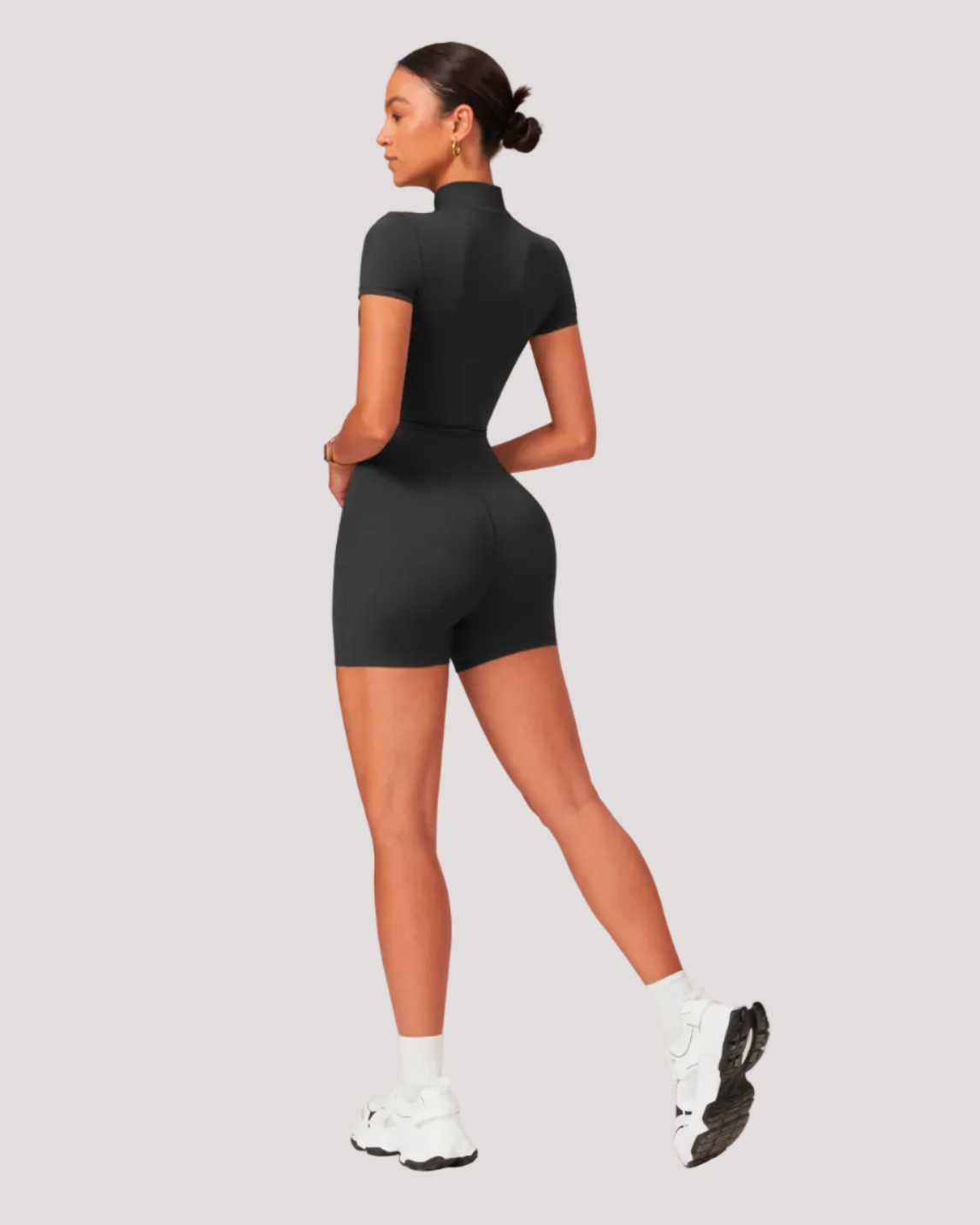 Enterizo Short Zipper